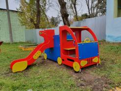 Монтаж детского оборудования в Щекинском детском доме